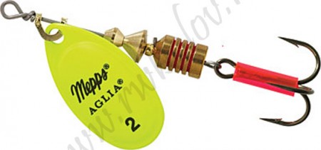 Mepps  Aglia Hot Chartreuse 2