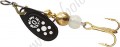 Mepps  Black Fury White Dot 0