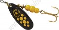 Mepps  Black Fury Yellow Dot 4