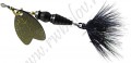 Mepps  Thunder Bug Dressed Black Stone Fly 0