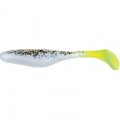 Bass AssassinTurbo Shads 4* SandP Silver Phantom|Chart. Tail WA32238