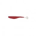 Bass AssassinTurbo Shads 5* Strawberry| White Tail SSA24248