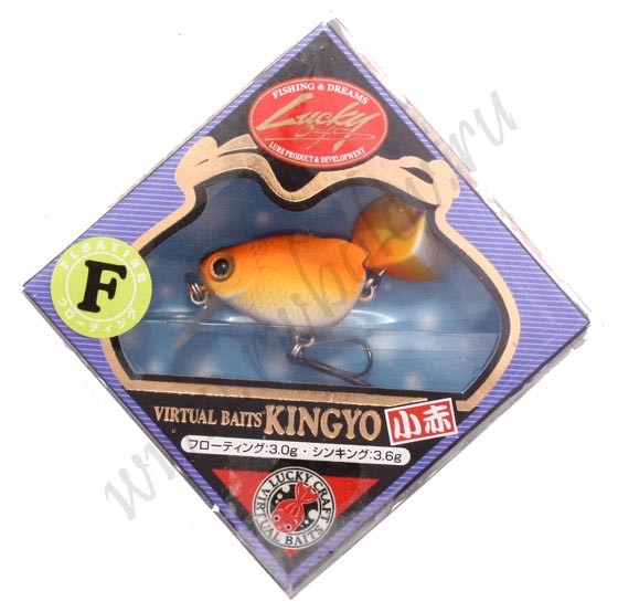 Lucky Craft  Virtual Baits Kingyo 40F ( 40 , 3.6  ) - 