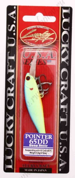 Lucky Craft  POINTER 65 DD (42-50 , 5.4  ) - 